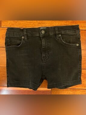 Free People Jean Shorts - black, size 25R